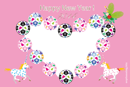 年賀状フレーム