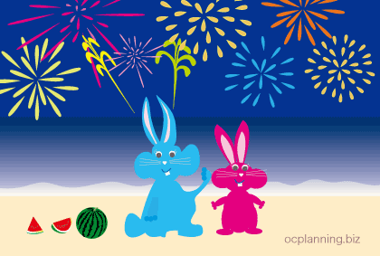 ジルとチッチの可愛いイラスト