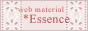 web material *Essence